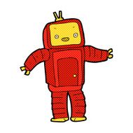 comic cartoon robot N59