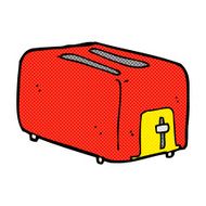 comic cartoon toaster N6