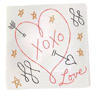 Napkin Sketch - Love Note