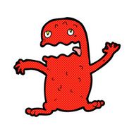 comic cartoon funny frog N6