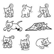 Line Cat