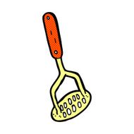 comic cartoon potato masher N5