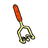 comic cartoon potato masher N6