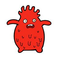 comic cartoon funny slime monster N6