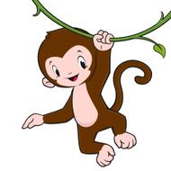 Cartoon Monkey N151