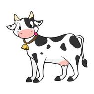 Cartoon Cow N133