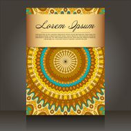 vector colorful brochure N5