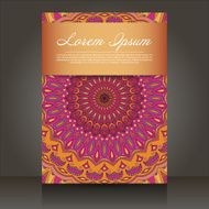 modern abstract colorful flyer N3