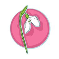 Snowdrop Clip Art N6