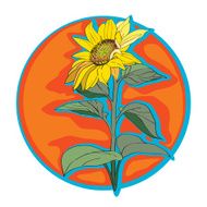 Sunflower Clip Art N136