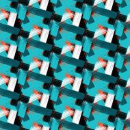 Vector seamless bold plaid pattern N4