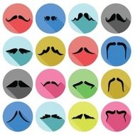 mustaches icons