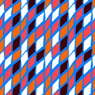 Vector seamless bold harlequin pattern N4
