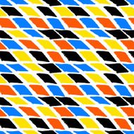 Colorful bold harlequin pattern