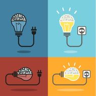Brain and bulb light N2
