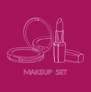 powder and lipstick N2