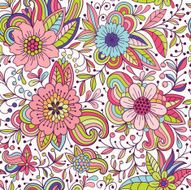 Seamless Floral Pattern N111