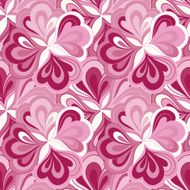 Vector doodle hand drawn seamless floral pattern N22