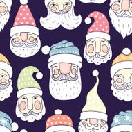 Santa seamless pattern N2