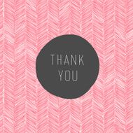 Thank You Hand Drawn Card N3