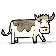 Cartoon Cow N135
