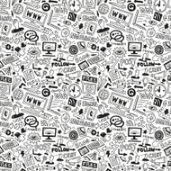 web computers - seamless background N2