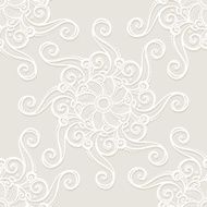 Seamless Ornate Pattern (Vector) Hand Drawn Texture N121