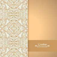 Abstract background frame border lace pattern invitation greeting card design N4