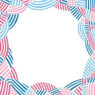 Abstract background frame with place for text