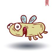 cartoon monster vector illustration N12