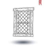 Window set doodle Vector illustration N24