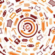 Set of arrows hand drawn vector illustration N43