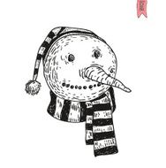 Snowman Vector Illustration N5