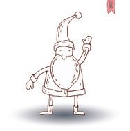 Santa Claus Vector Illustration N10