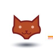 cat icon vector illustration N38
