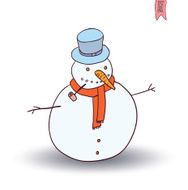 Snowman Vector Illustration N16