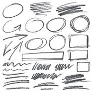vector pencil design elements