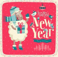 New Year card N17