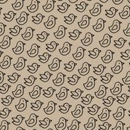 Birds seamless pattern N4