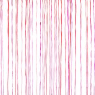 watercolor aquarelle hand drawn red lines stripes pattern Vector illustration