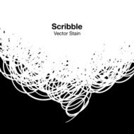 Scribble white background N2