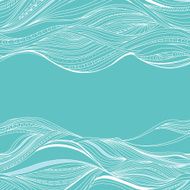 Waves of the sea