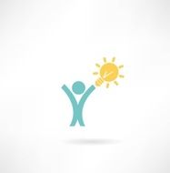 people with the idea of ââan icon