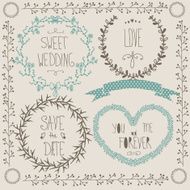 Wedding graphic set N4