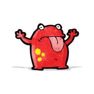 Cartoon Frog N110