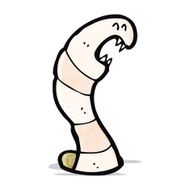 Cartoon Worm N67