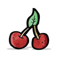 cartoon cherries N53