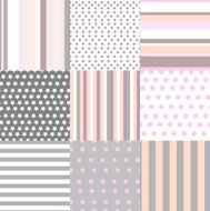 Seamless pattern set N19