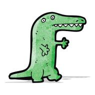 Cartoon Alligator N32
