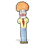 cartoon ginger man N6